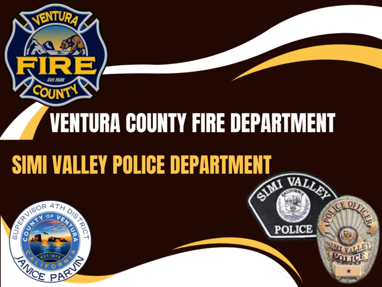 Ventura County Fire & Simi Valley Police Department collaborate on safety vehicle