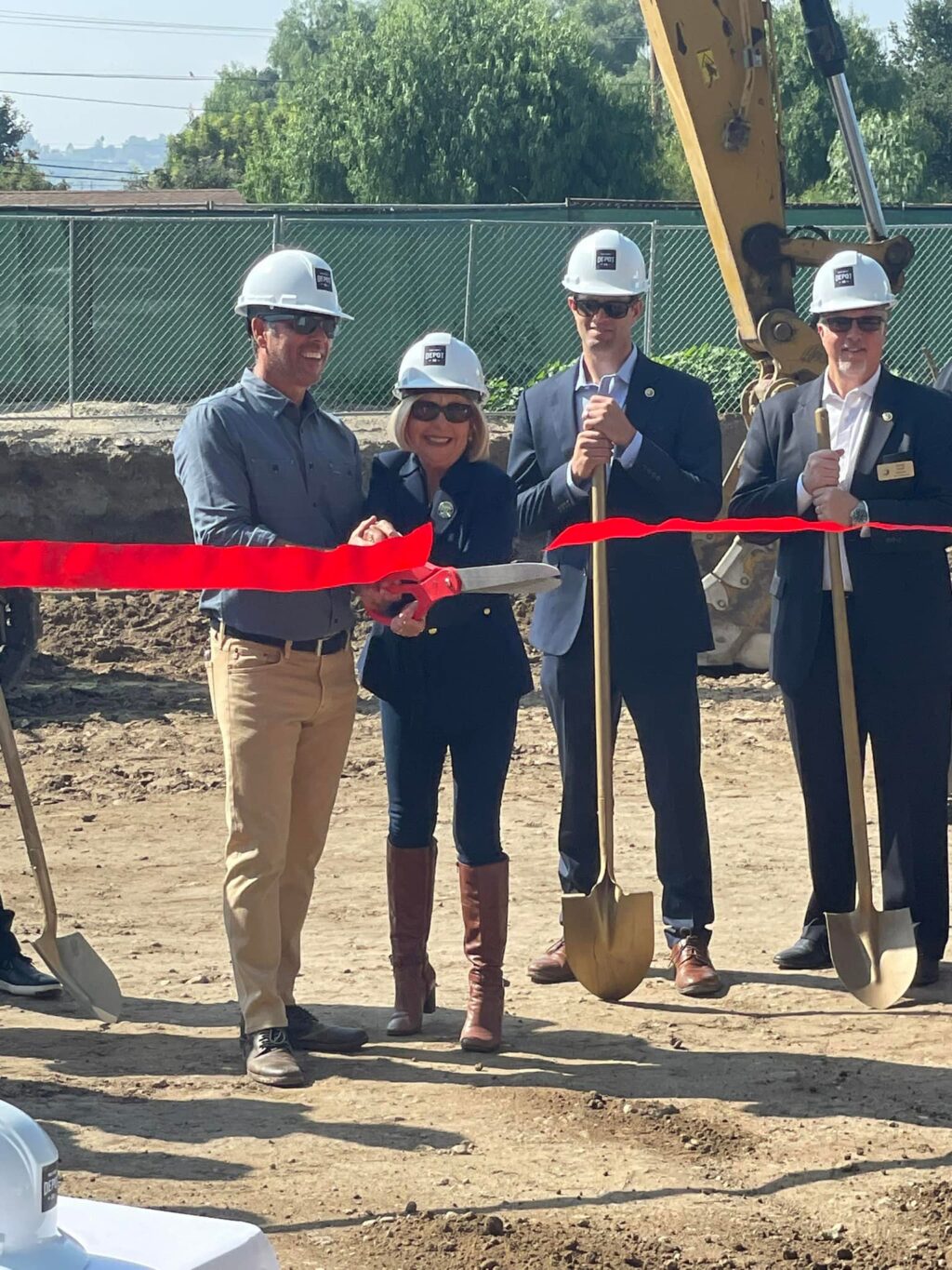 High Street Depot Ground Breaking