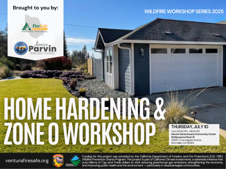 9 July 2025 Wildfire Preparedness Workshop